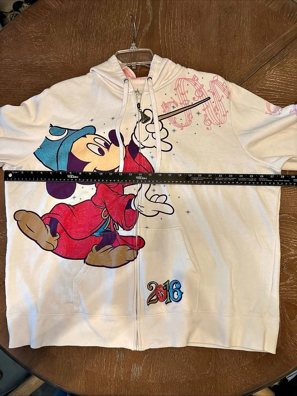 Disney 2016 Walt Disney World Music, Magic, Memories hoodie Graphic Hoodie Size - Picture 3 of 12